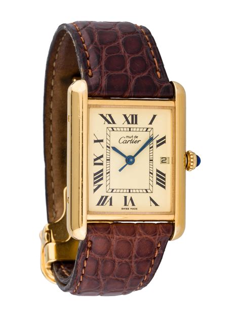 cariter watches|cartier tank watch.